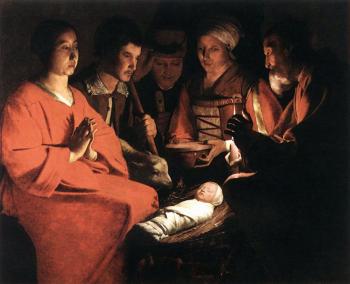 喬治 德 拉 圖爾 Adoration of the Shepherds